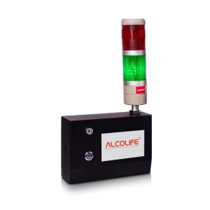 Przemysłowy, bezustnikowy alkomat ALCOLIFE F10 pro, elektrochemiczny, z zastosowaniem dla firm produkcyjnych