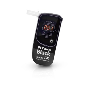 Alkomat marki FITalco BLACK z kalibracjami 
