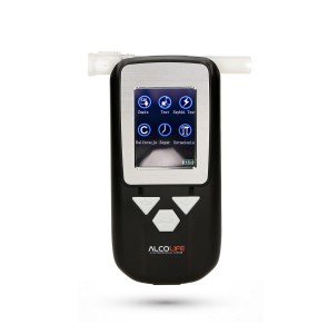 Alkomat dowodowy elektrochemiczny ALCOLIFE F5 pro plus DRUKARKA bezprzewodowa